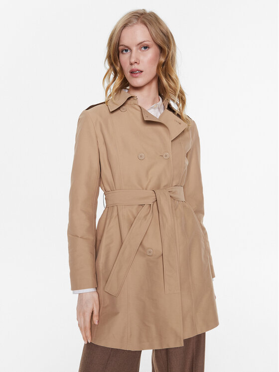 MAX&Co. MAX&Co. Trenčas Milo 40215023 Smėlio Regular Fit