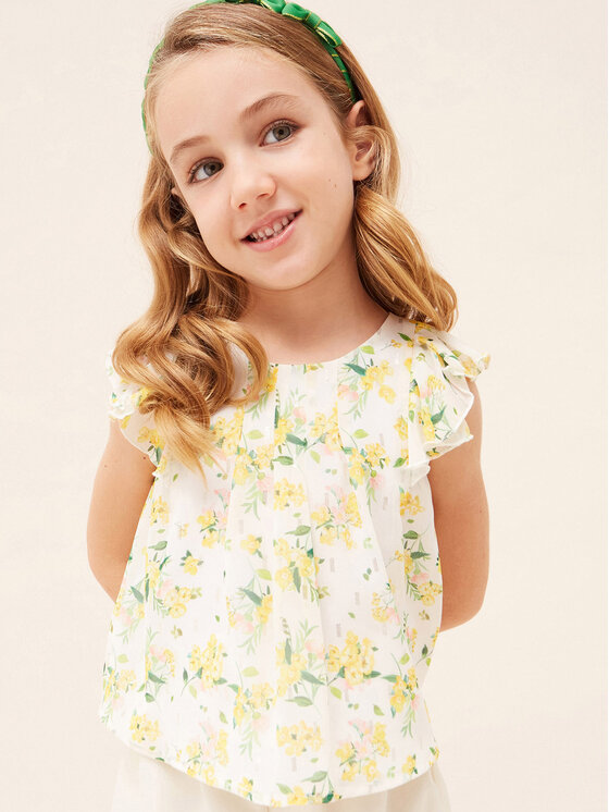 Mayoral Mayoral Bluse 3136 Weiß