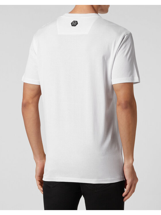 PHILIPP PLEIN PHILIPP PLEIN Tričko 429 Biela Regular Fit
