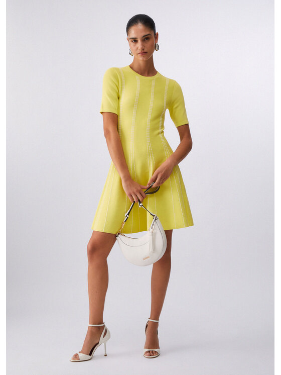 Liu Jo Liu Jo Abito da sera WA6145MA81RL9056 Giallo Regular Fit