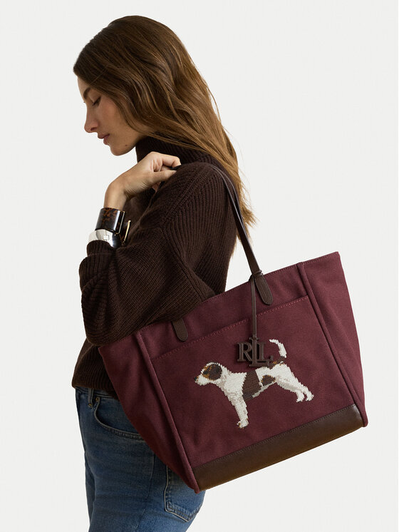 LAUREN RALPH LAUREN LAUREN RALPH LAUREN Handtasche 431P18735001 Dunkelrot