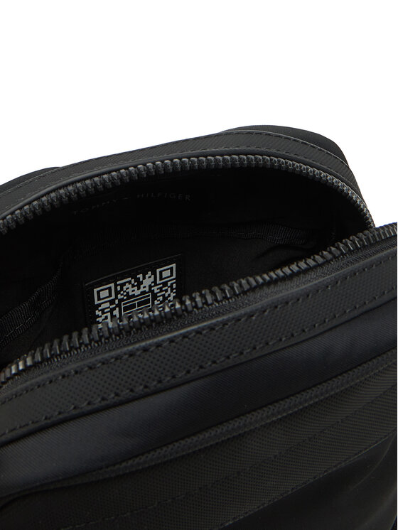 Tommy Hilfiger Tommy Hilfiger Τσαντάκι Th Repreve Mini Reporter AM0AM13185 Μαύρο