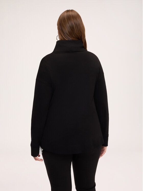 Fiorella Rubino Fiorella Rubino Sweter M277L008559N033 Czarny Over Fit