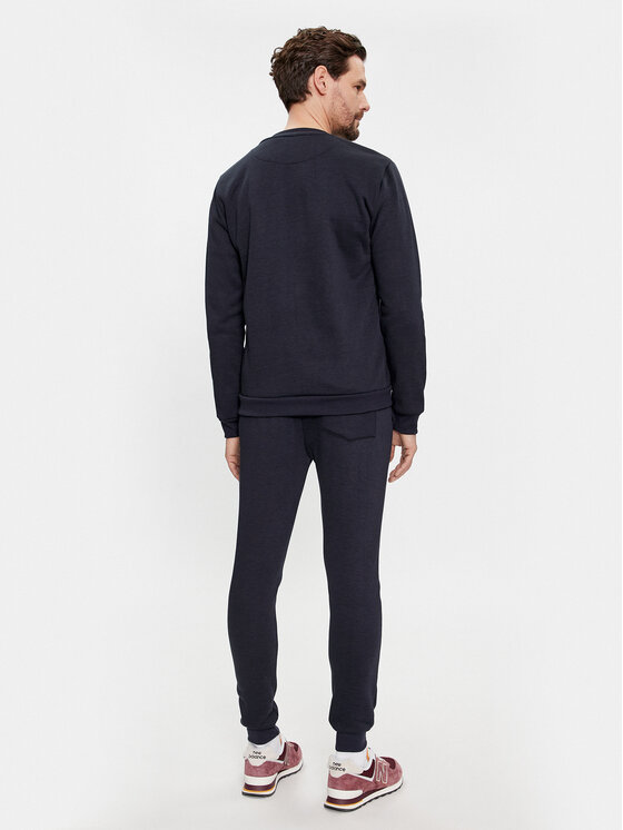 Brave Soul Brave Soul Trenerka MJS-516GREYJOYD Tamnoplava Regular Fit