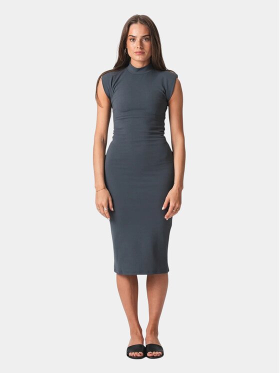 TeeShoppen TeeShoppen Koszula nocna 'Basic Collection' Szary Regular Fit
