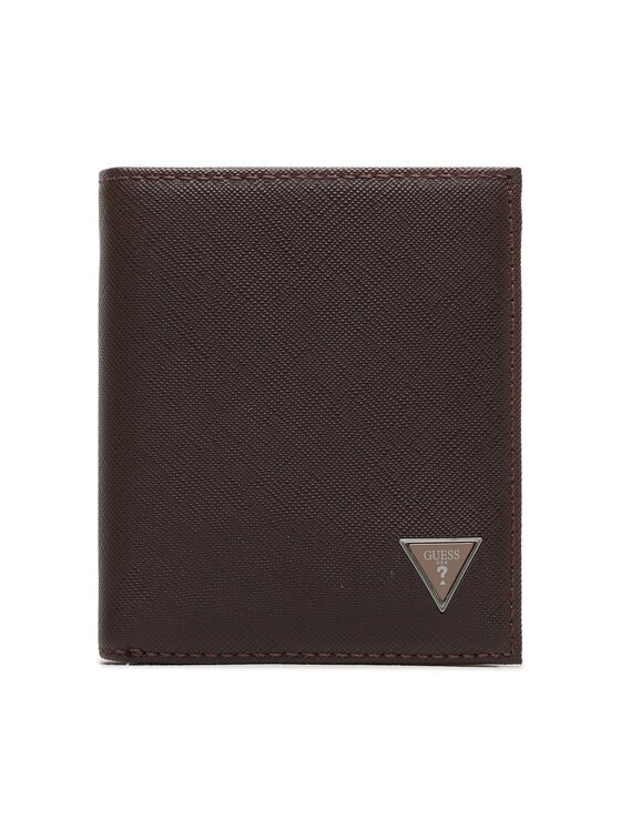 Guess Guess Портфейл Certosa Saffiano Smart II Slg SMECS2 LEA22 Бордо