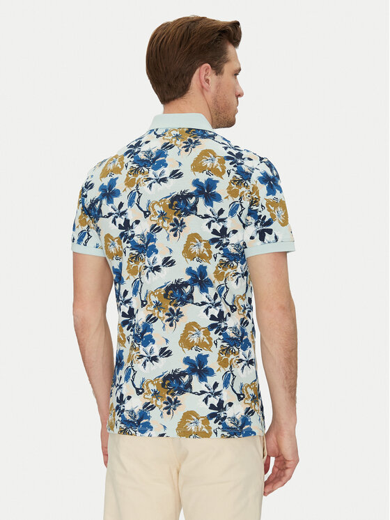 Blend Blend Polo marškinėliai 20718253 Mėlyna Regular Fit