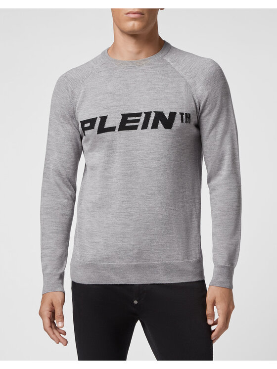 PHILIPP PLEIN PHILIPP PLEIN S dlhými rukávmi 2751 Sivá Regular Fit