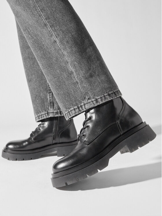 Gant Gant Polokozačky Meghany Mid Boot 27551404 Černá