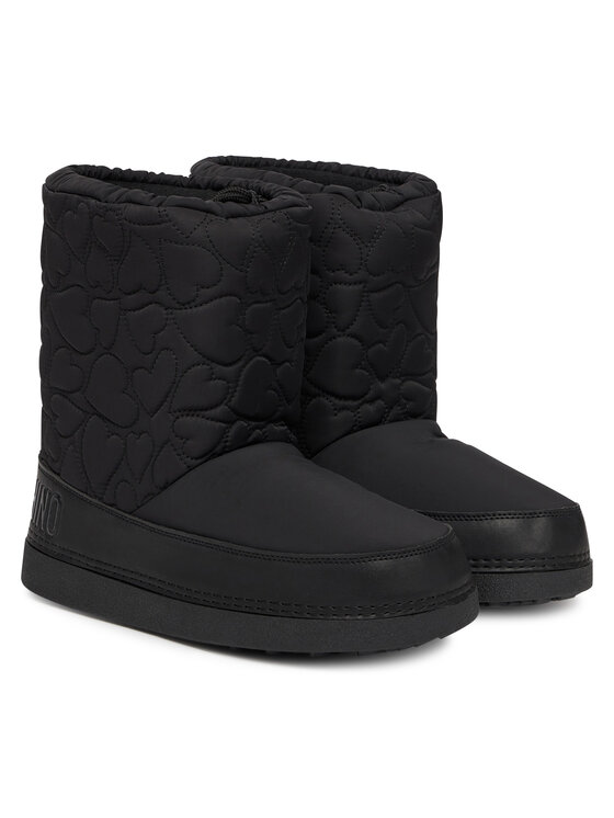 LOVE MOSCHINO LOVE MOSCHINO Cizme de zăpadă JA24202G1NISE00A Negru
