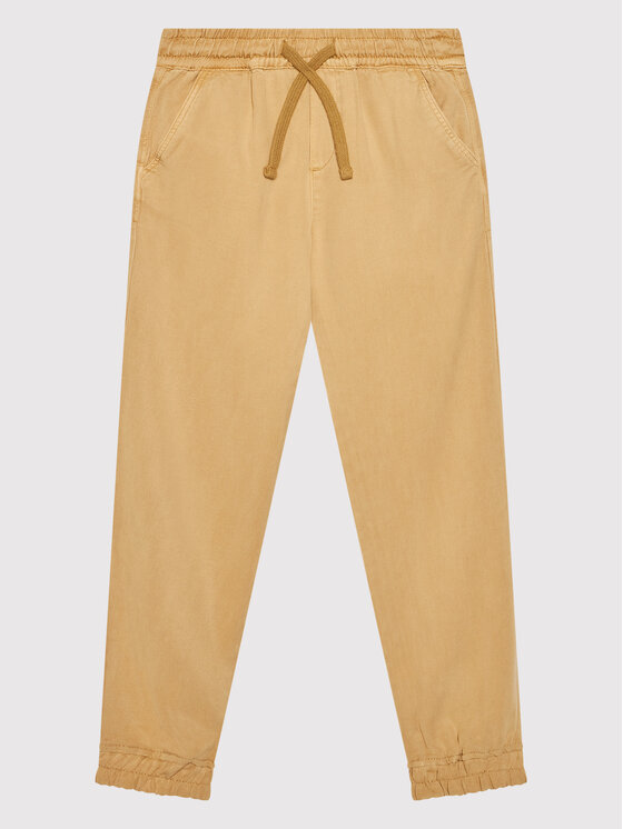 Pantaloni di tessuto H2GJ02 WEHW3 Beige Regular