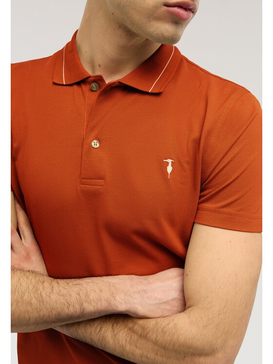 Trussardi Trussardi T-shirt G5018000129N026 Rosso Regular Fit