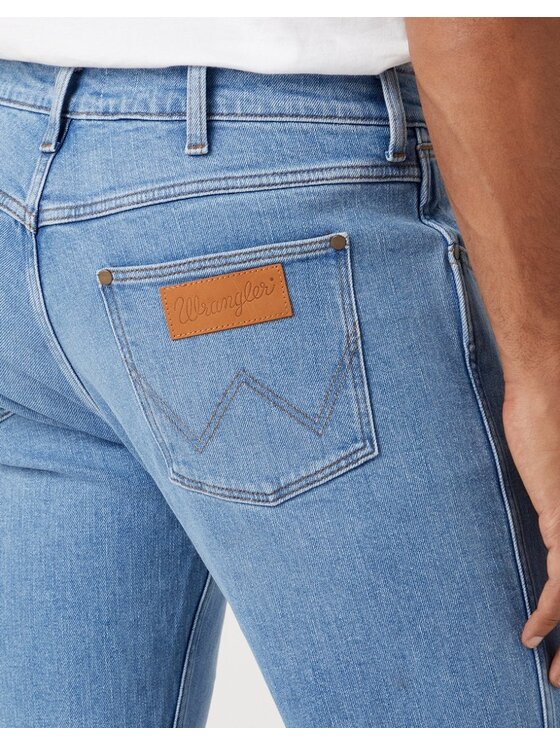 Wrangler Wrangler Jeansy GREENSBORO Niebieski Straight Fit