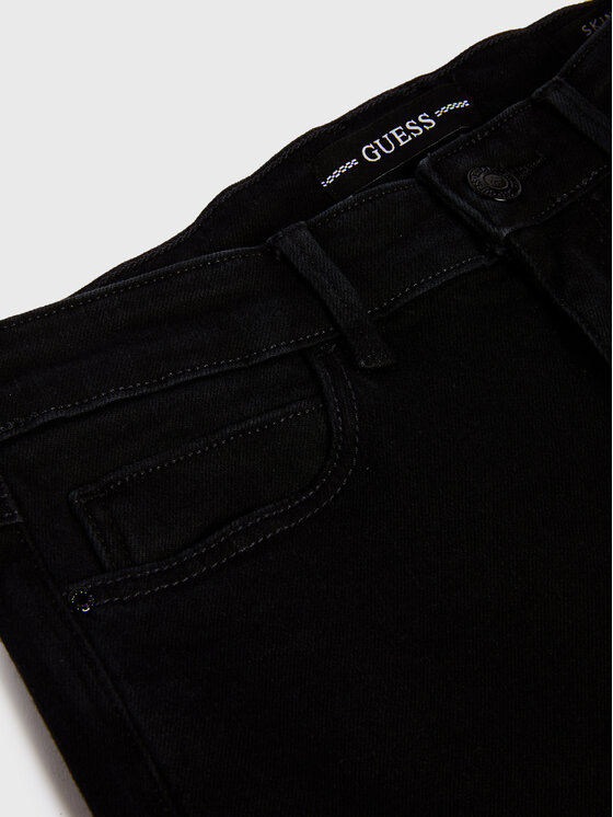 Guess Guess Farmer 1981 W2YA46 D4PZ1 Fekete Skinny Fit
