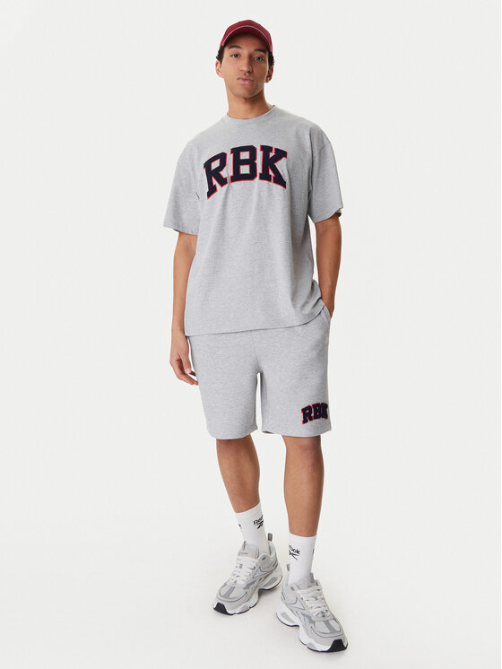 Reebok Reebok Tricou Beglin RK25554CCM Gri Relaxed Fit
