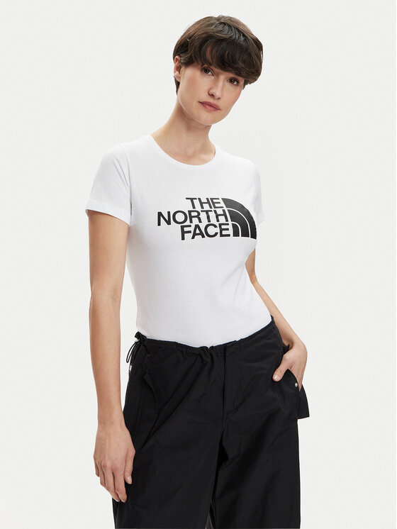 The North Face The North Face T-Shirt Easy NF0A87N6 Bílá Regular Fit