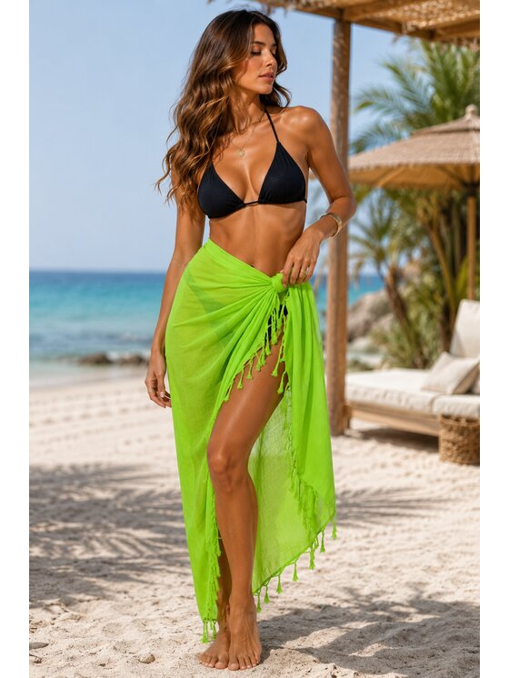 ALLORA BE UNIQUE ALLORA BE UNIQUE Pareo rayon Verde