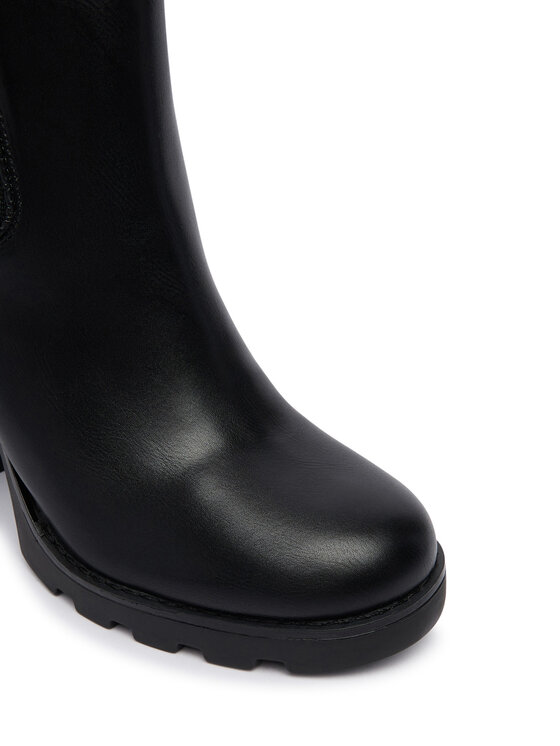 Guess Guess Īsie zābaki FLFNEL ELE10 Melns