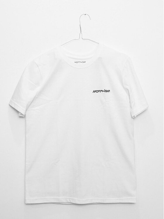 MyStars MyStars T-Shirt Koszulka Z Krótkim Rękawem Męska Biała Morphism Transformation XL Biały Regular Fit