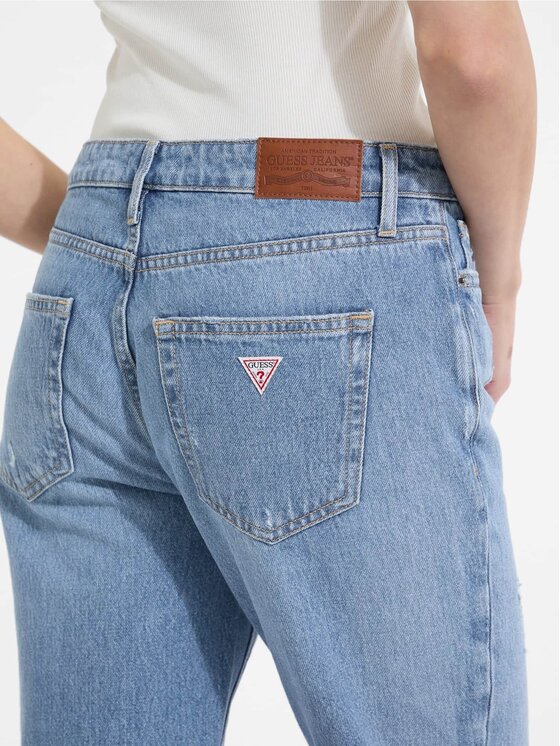 Guess Jeans Guess Jeans Jeansy 176845 Modrá Relaxed Fit