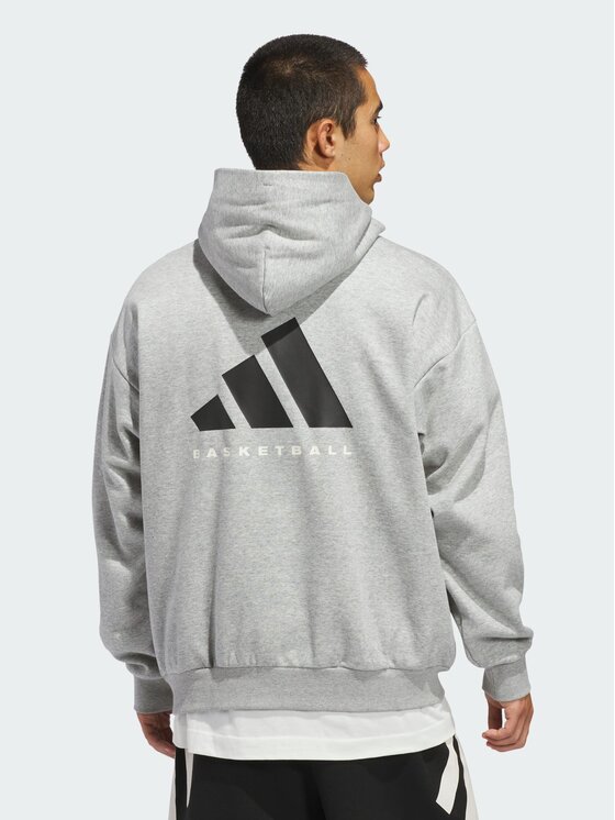 adidas adidas Bluza techniczna 139371 Szary Loose Fit