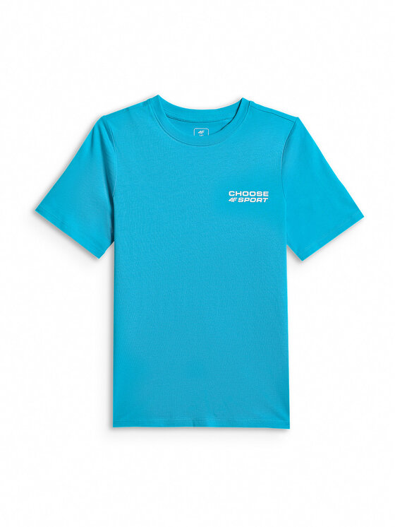 4F 4F T-Shirt STREET SPORT Niebieski Regular Fit