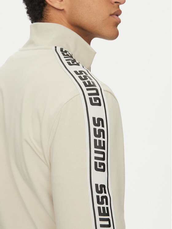 Guess Guess Džemperis Z2YQ12 K6ZS1 Smėlio Regular Fit