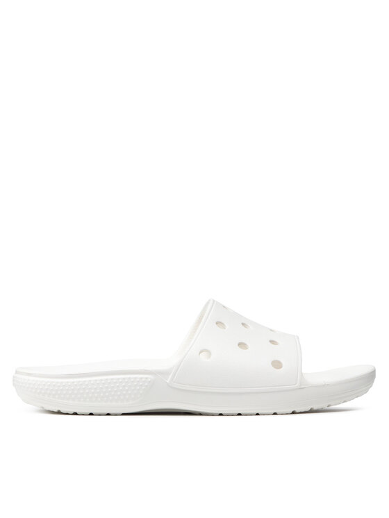 Crocs Natikači Classic Slide 206121 Bela