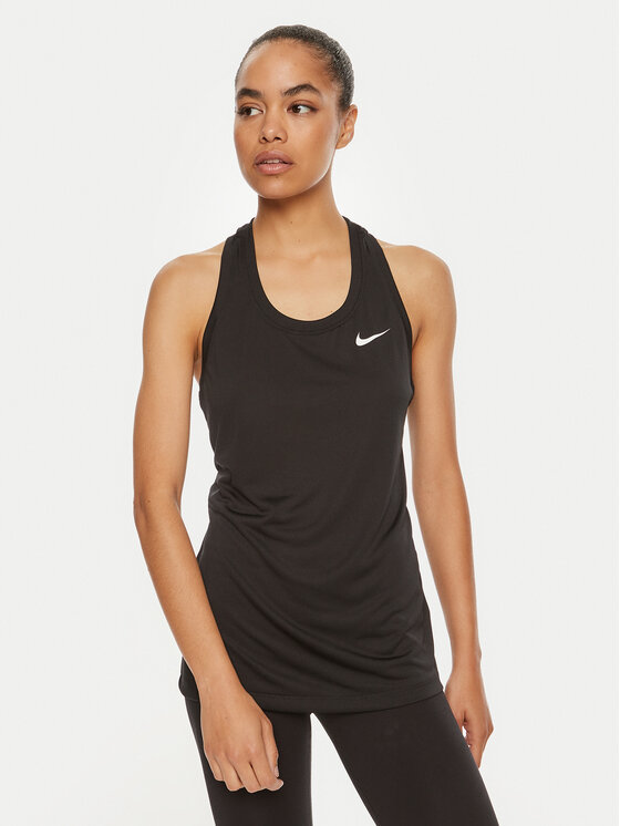 Nike Funkčné tričko DX0706 Čierna Regular Fit