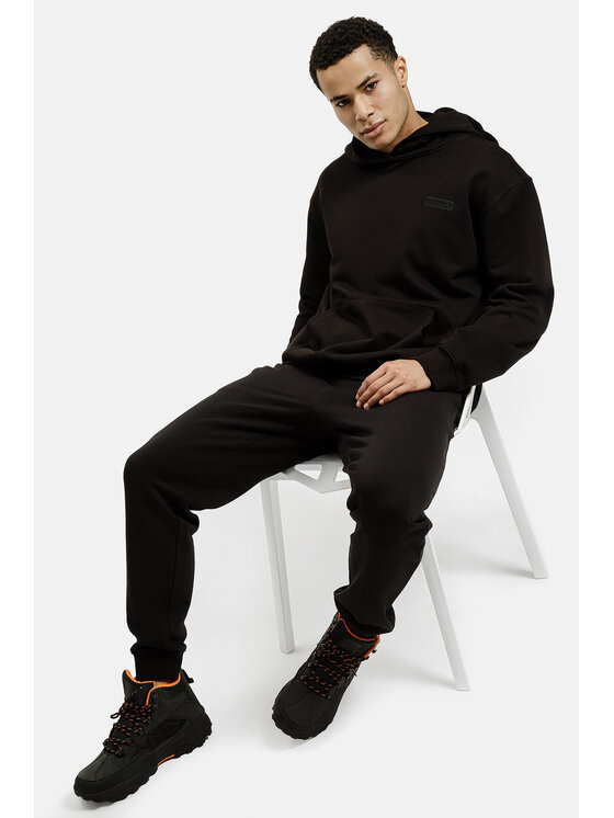 Cross Jeans Cross Jeans Spodnie dresowe 49086-020 Czarny Regular Fit