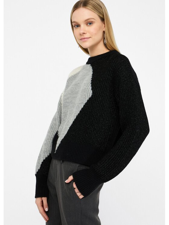 Liu Jo Liu Jo Maglione CF5400MA65NC3798 Nero Regular Fit