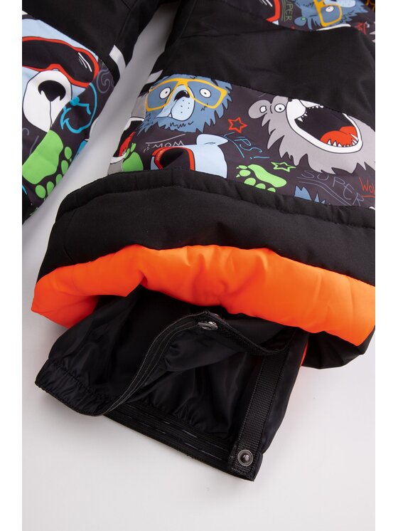 Lemon Explore Lemon Explore Kombinezon zimowy ZL4156206OSB-021 Czarny Regular Fit