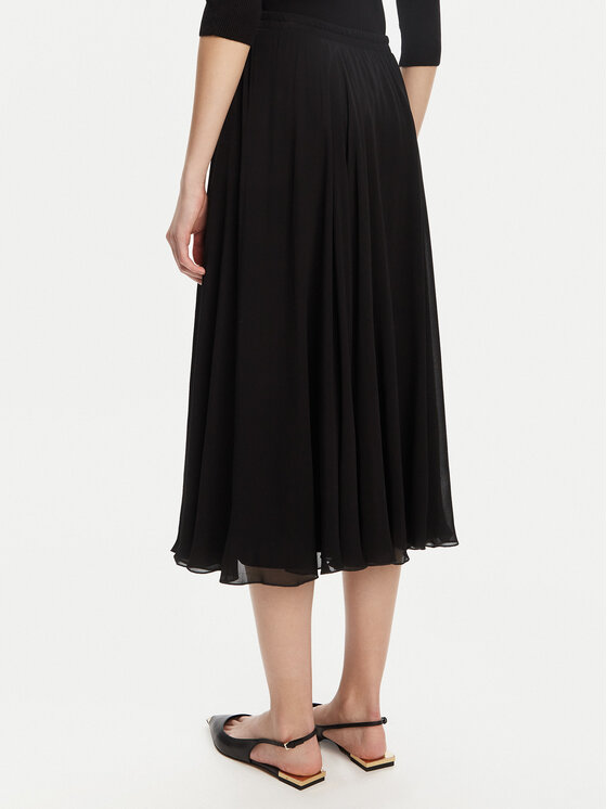 Marella Marella Spódnica maxi Brado 2523106011 Czarny Regular Fit
