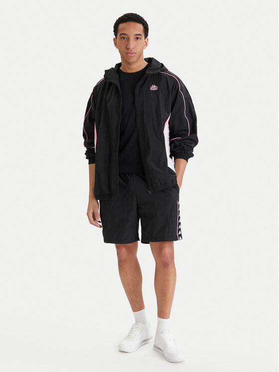 Kappa Kappa Športové kraťasy 322B8GW Čierna Comfort Fit