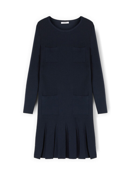 Motivi Motivi Abito da cocktail 7632W001546N034 Blu Flared Fit