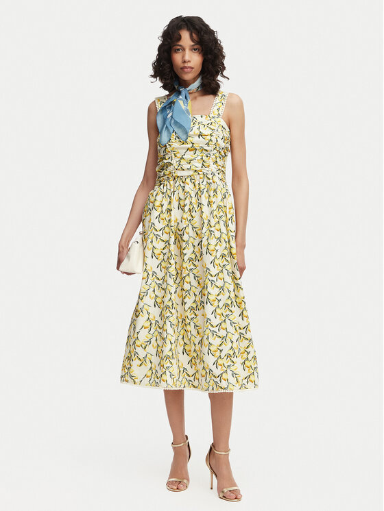 French Connection French Connection Літня сукня Citrus Barletta 719R5 Жовтий Regular Fit