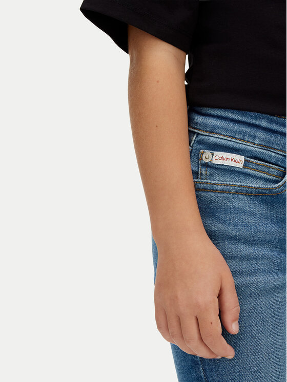 Calvin Klein Jeans Calvin Klein Jeans Jeansy IG0IG03087 Modrá Flare Fit