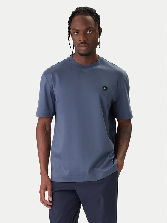 BOSS BOSS T-Shirt C-Taut 01 50555844 Niebieski Regular Fit