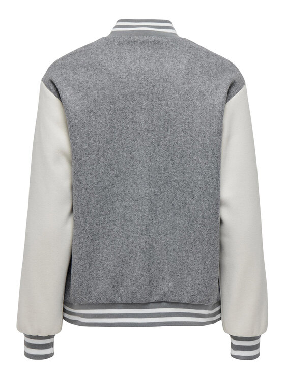 ONLY ONLY Kurtka bomber 15294005 Szary Regular Fit
