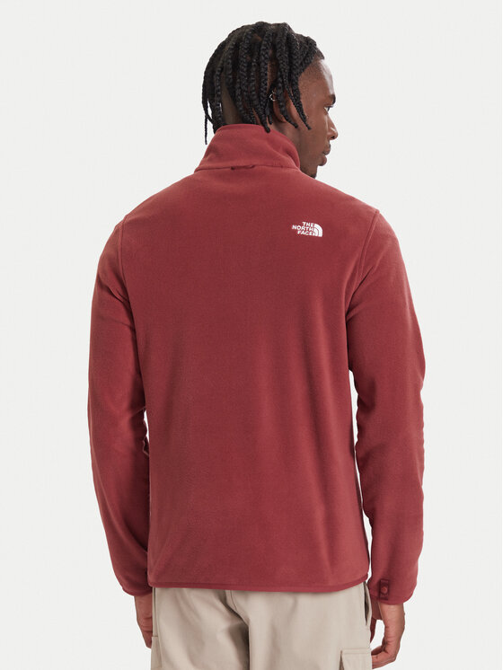 The North Face The North Face Fliso džemperis Glacier NF0A8D0R Raudona Regular Fit