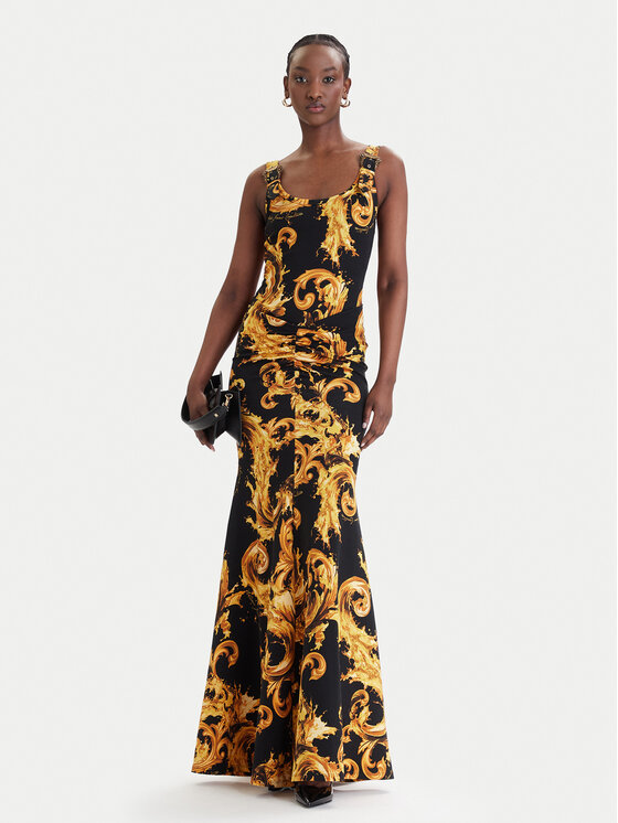 Versace Jeans Couture Versace Jeans Couture Igapäevane kleit 80HAO970 JS550 Must Slim Fit