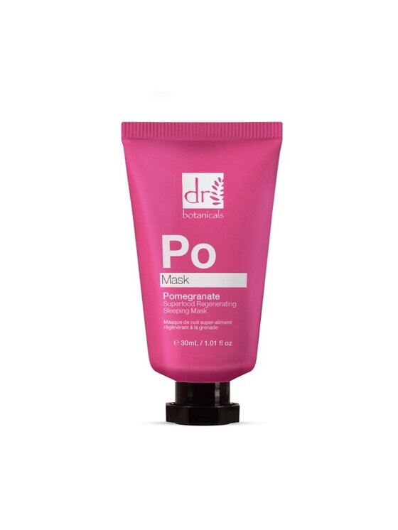 Dr Botanicals Dr Botanicals Maseczka regenerująca na noc z granatem Superfood, 30 ml (NF) Maska do twarzy