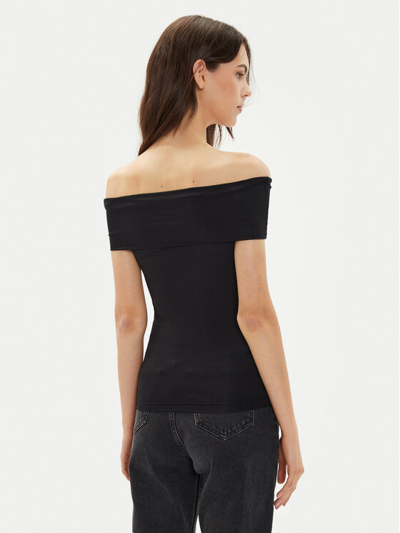 JJXX JJXX Μπλουζάκι Saga 12273790 Μαύρο Slim Fit