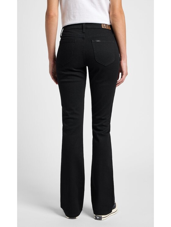 Lee Lee Jeansy Legendary Bootcut Czarny Bootcut Fit