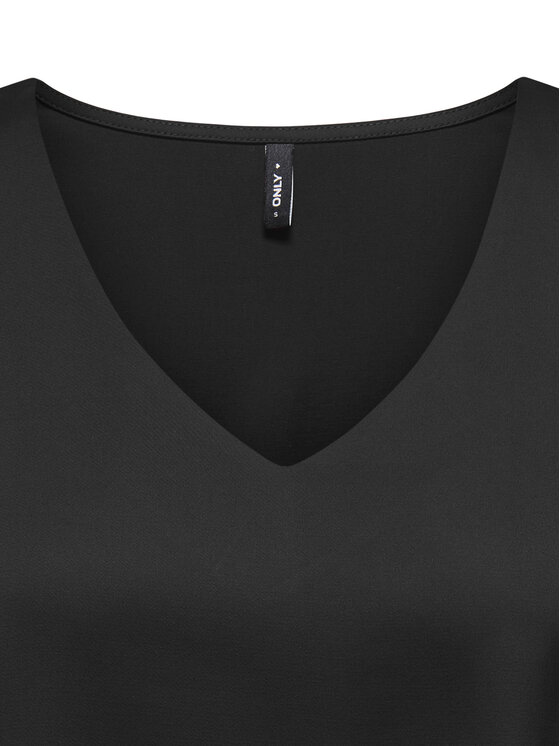 ONLY ONLY Μπλουζάκι Mika 15361191 Μαύρο Regular Fit