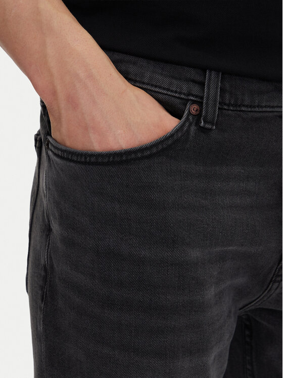HUGO HUGO Джинси 50537680 Чорний Slim Fit