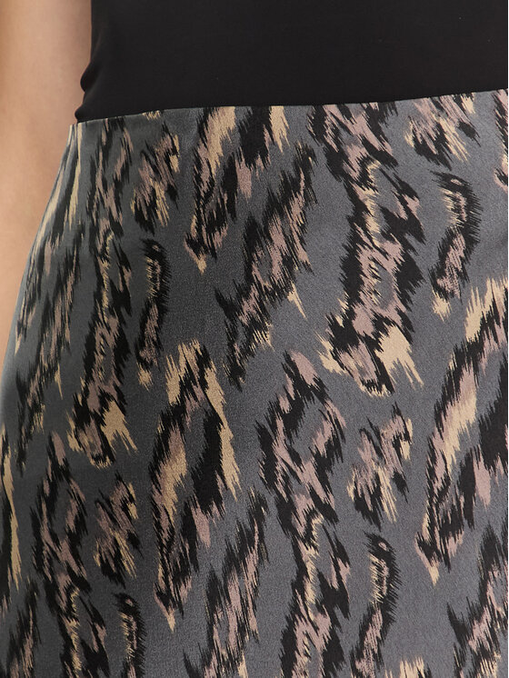 Brave Soul Brave Soul Maxi sukňa LSKW-272JASPER Sivá Regular Fit