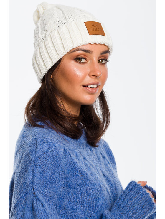 BeWear BeWear Čiapka bk043 Écru