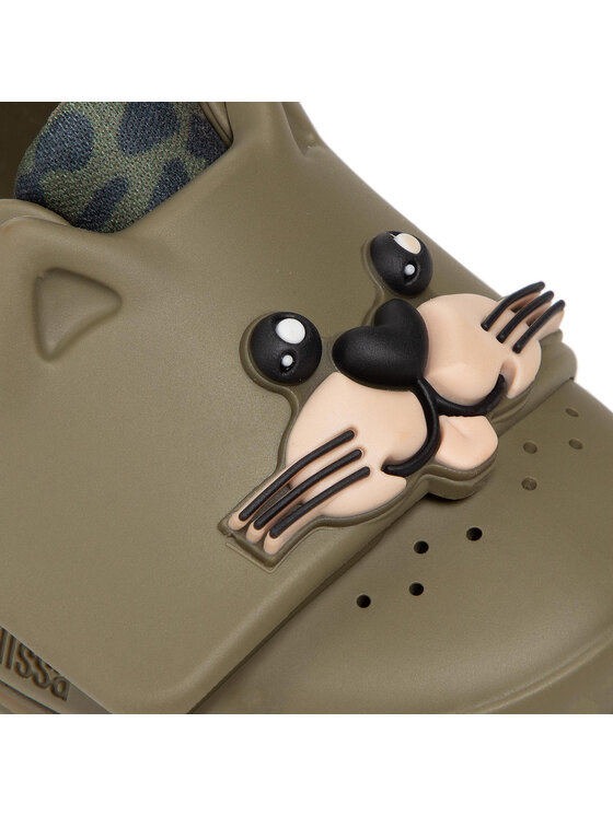 Melissa Melissa Обувки Mini Melissa Jelly Pop Safari 33687 Зелен