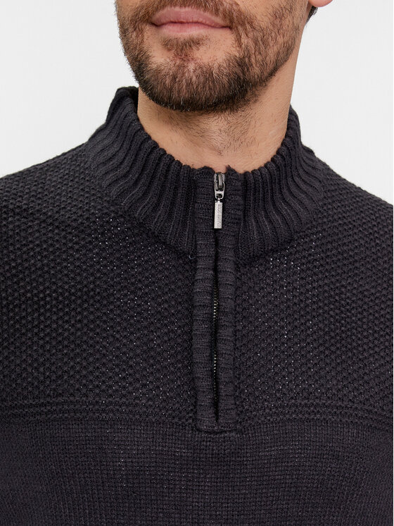 Brave Soul Brave Soul Πουλόβερ MK-230DITTON Μαύρο Regular Fit